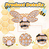 CHGCRAFT 10Pcs 10 Styles Alloy Cabochons FIND-CA0009-85-4