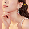 48Pcs ABS Plastic Imitation Pearl Pendants PALLOY-TAC0038-8