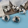Eco-Friendly Rack Plating Brass Hollow Heart Cage Pendants KK-M180-09P-NR-6