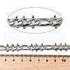 304 Stainless Steel Figaro Chains CHS-V001-03P-3