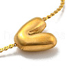 304 Stainless Steel Serpentine Chain Bracelets BJEW-H608-01G-V-3
