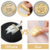 Self Adhesive Gold Foil Embossed Stickers DIY-WH0211-353-3