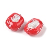 Natural Cultured Freshwater Pearl Enamel Beads PEAR-G014-01-2