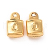 304 Stainless Steel Pendants STAS-D243-13G-1