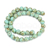 Synthetic Turquoise Beads Strands TURQ-H038-10mm-XXS23-4