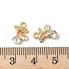 Brass Micro Pave Cubic Zirconia Pendants KK-D373-03A-G-3