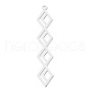 Non-Tarnish 201 Stainless Steel Pendants STAS-S105-LA775-1-1