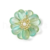 Transparent Glass Pendants PALLOY-MZ00723-07-1