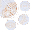 Polyester Lace Embroidery Table Mats AJEW-WH0413-78-6