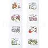 500Pcs Animals Roll Stickers DIY-U008-11-2