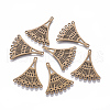 Tibetan Style Alloy Chandelier Components TIBE-Q054-10AB-NR-1