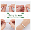 DICOSMETIC 20Pcs Stainless Steel Lobster Claw Clasps STAS-DC0015-61-6