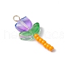 Glass Pendants PALLOY-JF03419-02-4
