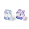 Two Tone Transparent Glass Beads X1-GLAA-NH0001-03F-2