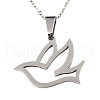 Non-Tarnish 201 Stainless Steel Pendants Necklaces NJEW-S105-JN670-45-1-1