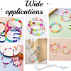 SOFPLATE 800Pcs 2 Styles Eco-Friendly Transparent Acrylic Beads TACR-SP0001-01C-6