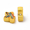 Rack Plating Alloy Beads ENAM-M048-31MG-1