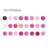 288G 24 Colors Glass Seed Beads SEED-JQ0005-01G-2mm-2