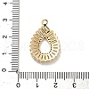 Brass Pendants KK-V006-01G-06-4