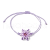 Adjustable Nylon Cord Link Bracelets BJEW-MZ00162-05-2