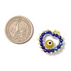 Glass Beads Pendants PALLOY-MZ00654-05-2