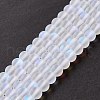 Synthetic Moonstone Beads Strands G-E573-01A-08-6