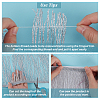 Polyester Tassel Lace Trim SRIB-WH0011-251A-02-4