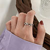 Brass Adjustable Cuff Rings FS-WGBA866-01-1