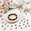  80Pcs 8 Styles Tibetan Style European Beads DIY-NB0012-43F-5