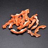 Dyed Natural Shell Nugget Stick Beads BSHE-O007-21B-1