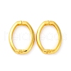 Brass Twister Clasps KK-P306-04G-1