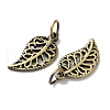Tibetan Style Brass Pendants KK-M284-38AB-2