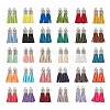 60Pcs 30 Colors Faux Suede Tassel Pendant Decorations FIND-YW0001-13P-1