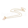 BFF/Best Friends Forever Alloy Pendant Necklaces NJEW-K124-01G-02-2