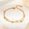 304 Stainless Steel Multi-strand Bracelets FS-WG4D9C6-01-2