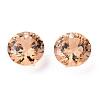 Cubic Zirconia Charms ZIRC-N033-C-06-3