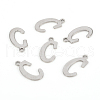Non-Tarnish 201 Stainless Steel Pendants STAS-L244-04C-P-1