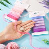 30 Yards 6 Colors Polyester Ribbon OCOR-TAC0028-06A-6