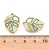 304 Stainless Steel Rhinestone Pendants STAS-N111-01G-3