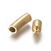 Ion Plating(IP) 304 Stainless Steel Bayonet Clasps STAS-I013-5mm-MG-4