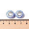 Opaque Resin European Beads RESI-C055-01G-3