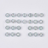 Plating Transparent Acrylic Beads X-TACR-T008-01B-2