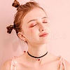Heart Alloy Enamel Charms ENAM-PH0001-13-6
