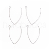 Ion Plating(IP) 316 Stainless Steel Earrings Finding STAS-B025-02P-3