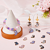 SUNNYCLUE 30Pcs 5 Styles Rack Plating Alloy Pendants FIND-SC0009-92-4