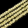 Transparent Glass Beads Strands GLAA-S178-01D-1