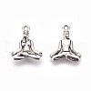 Tibetan Style Alloy Pendants TIBEP-A36593-AS-NR-2