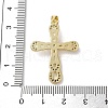 Brass Micro Pave Cubic Zirconia Pendants KK-A212-10F-G-3