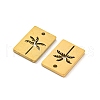 304 Stainless Steel Charms STAS-H184-04C-G-2