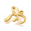 304 Stainless Steel Pendants STAS-D370-01G-2
